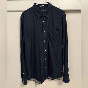 NWOT Scotch and Soda | Denim button-down dress shirt